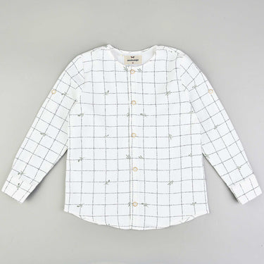 Melange L.S Printed Shirt - Kidichic